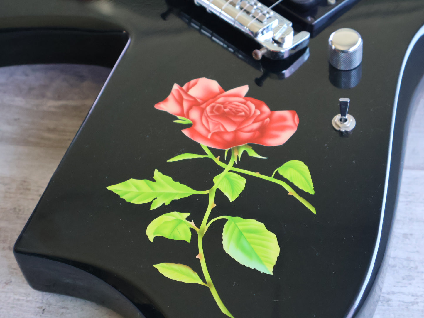 1992 Burny (Fernandes) Japan BG-125X Yoshiki Signature Model BICH