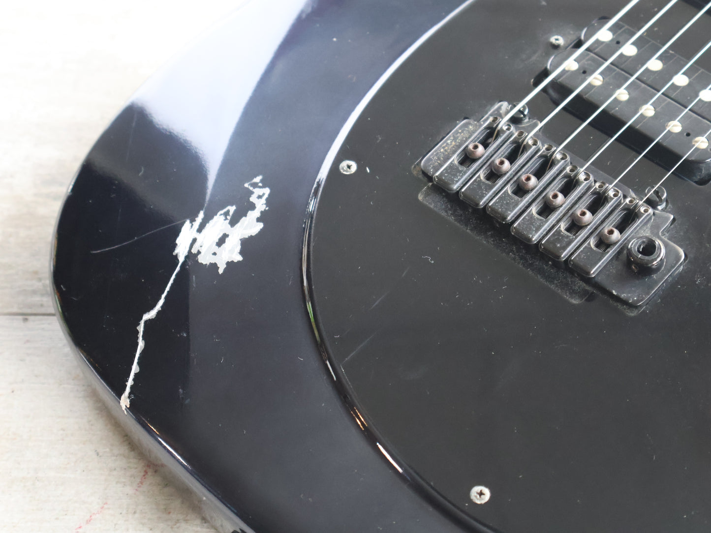 2000’s Tokai Japan Talbo Blazing Fire Cast Aluminium Electric Guitar (Navy Blue)