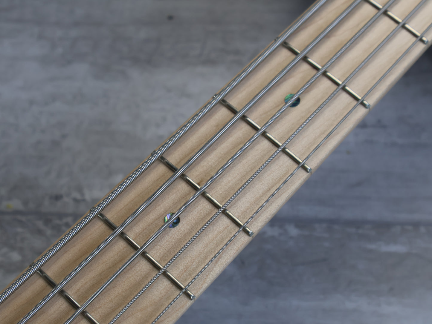 Edwards Japan E-Bardic STPI 5-String Bass - Tetsuya Signature Model (Transparent Pink)