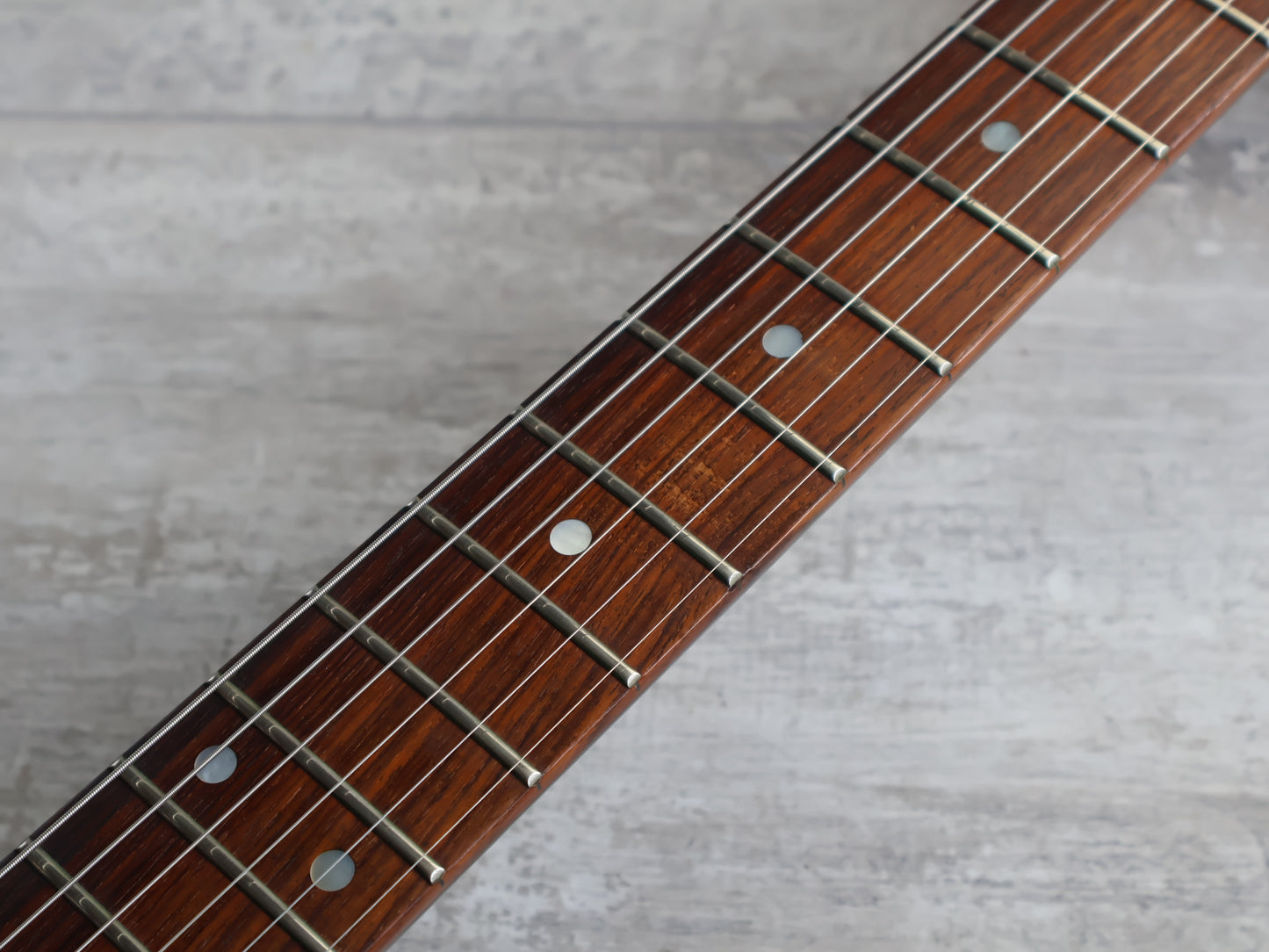 2000’s Tokai Japan Talbo Blazing Fire Cast Aluminium Electric Guitar (Navy Blue)