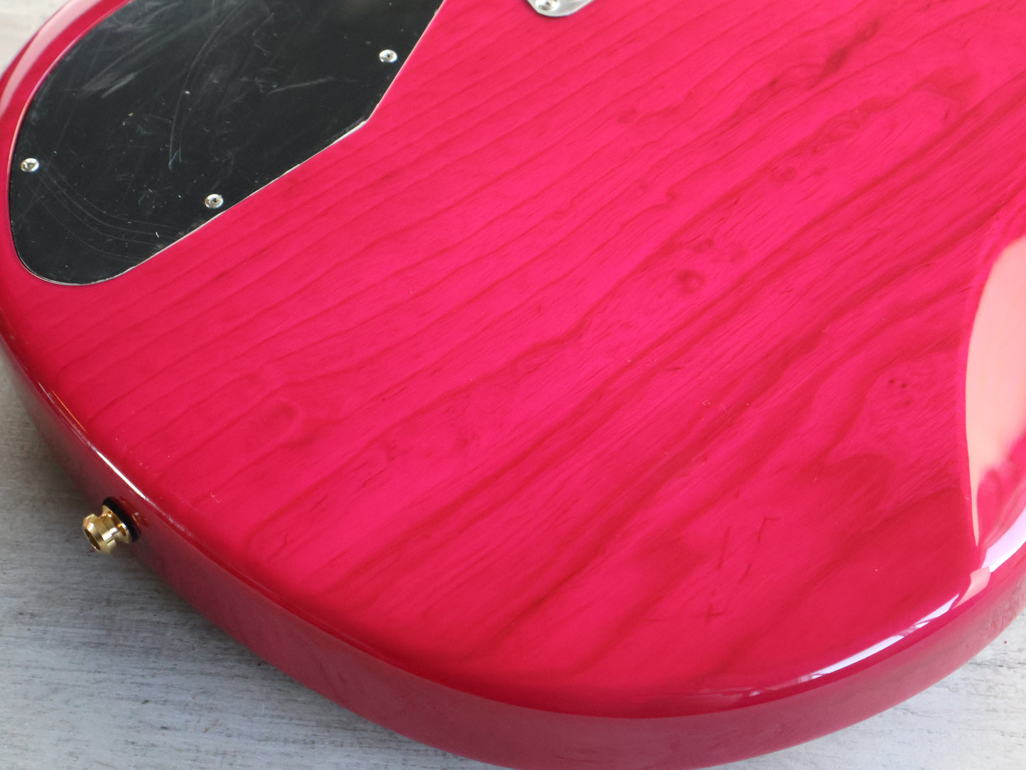 Edwards Japan E-Bardic STPI 5-String Bass - Tetsuya Signature Model (Transparent Pink)