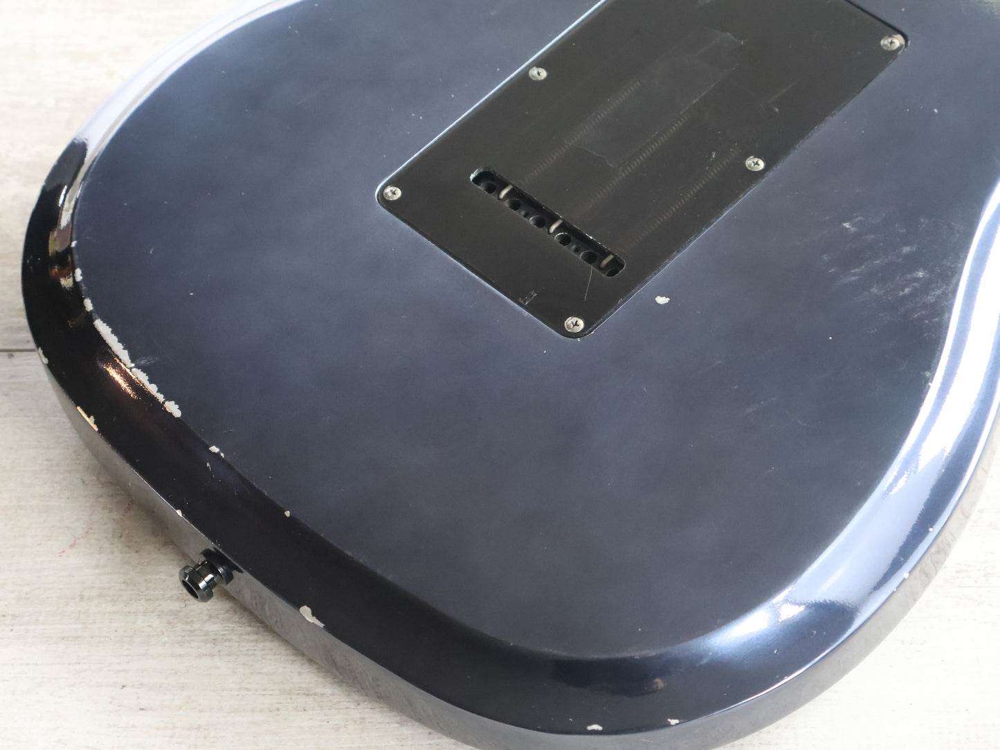 2000’s Tokai Japan Talbo Blazing Fire Cast Aluminium Electric Guitar (Navy Blue)