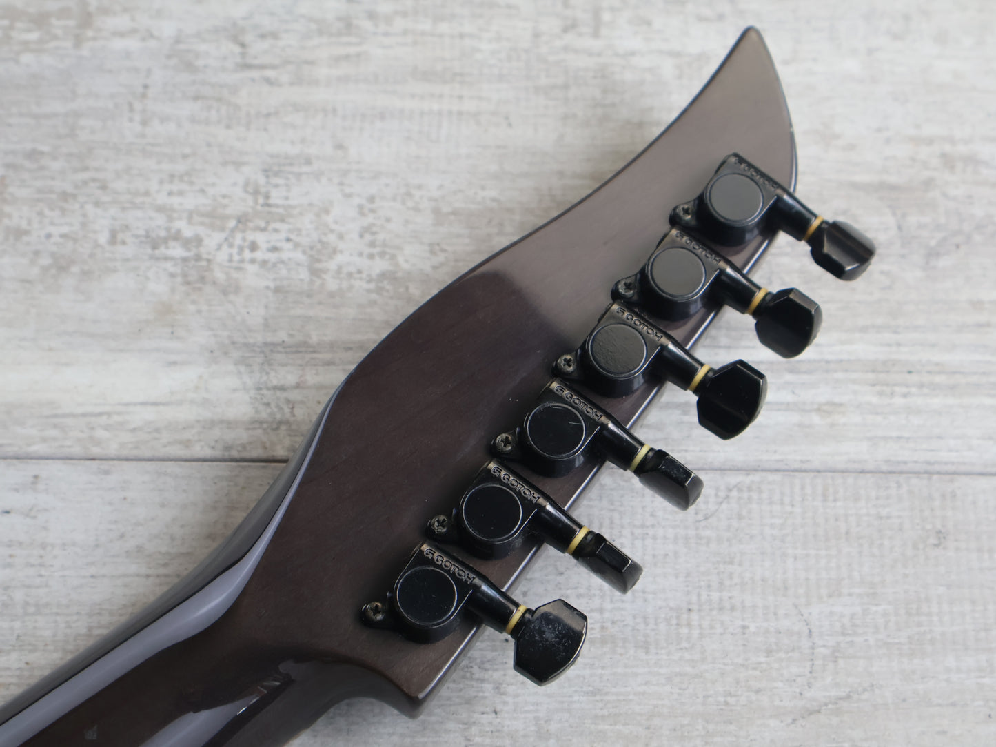 2000’s Tokai Japan Talbo Blazing Fire Cast Aluminium Electric Guitar (Navy Blue)