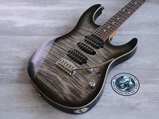 Suhr Modern Plus HSH Superstrat (Trans Charcoal Burst)