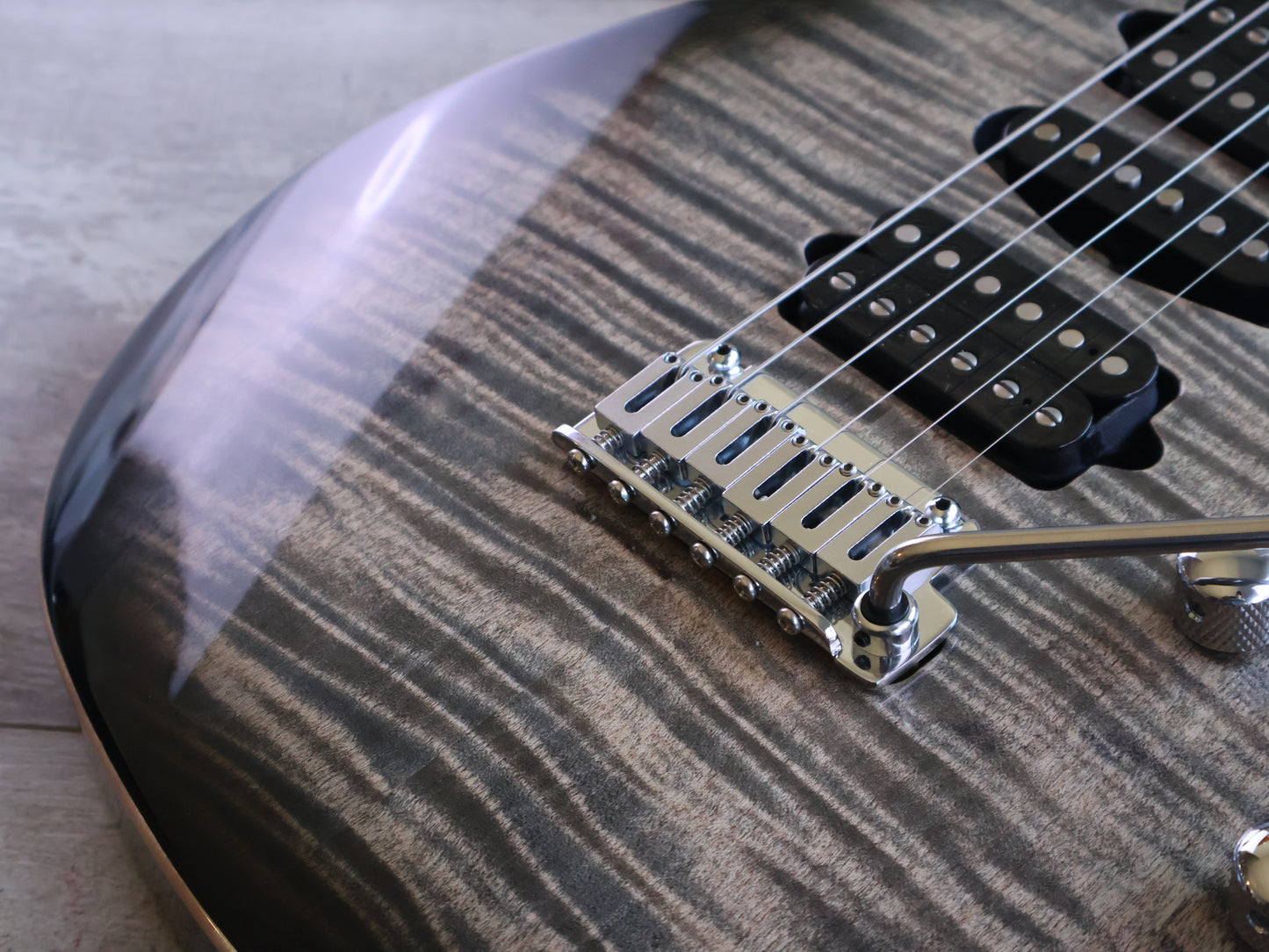 Suhr Modern Plus HSH Superstrat (Trans Charcoal Burst)