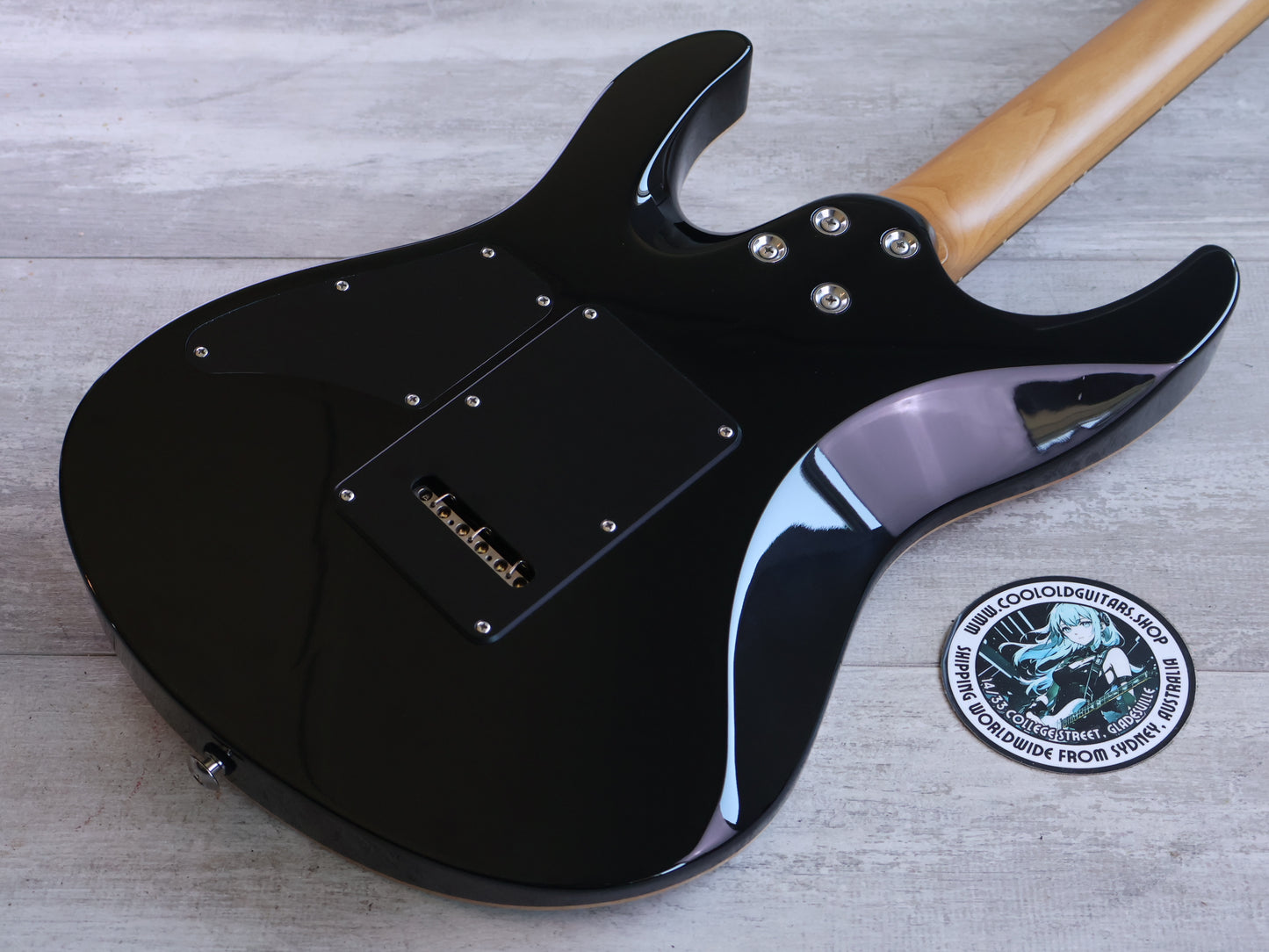 Suhr Modern Plus HSH Superstrat (Trans Charcoal Burst)