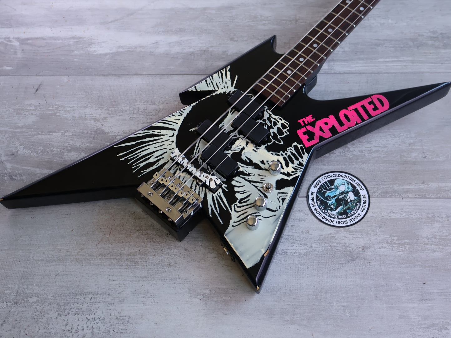 1990's BC Rich Japan IB-907 Ironbird Bass (The Exploited)