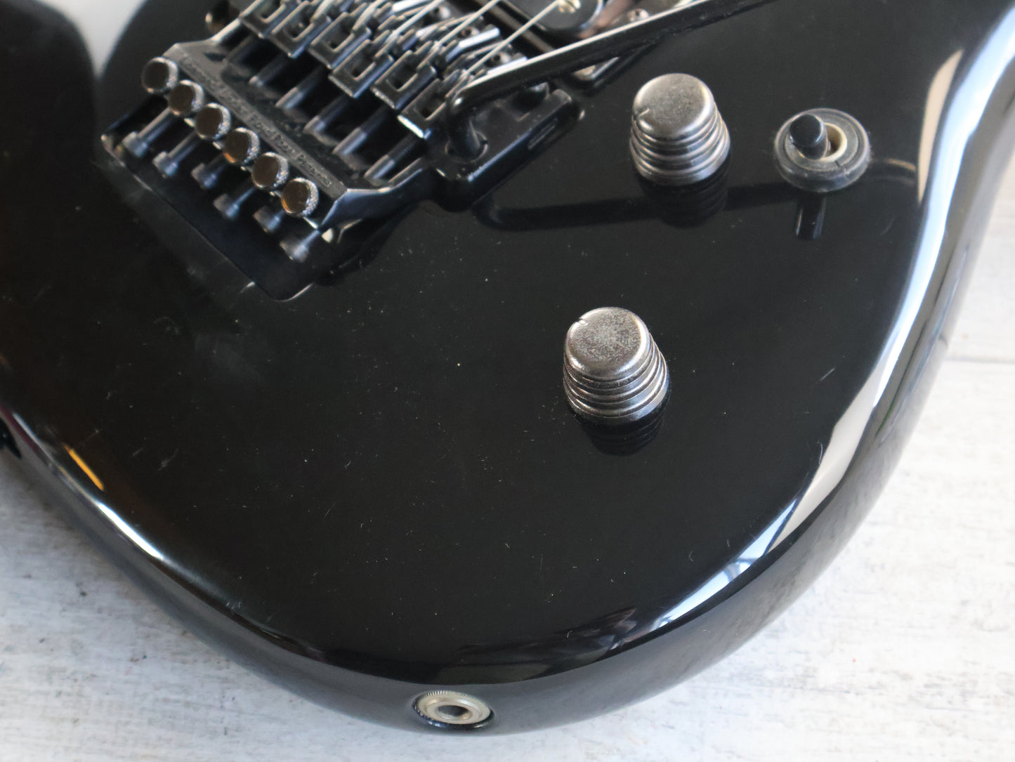 1990 Ibanez Japan 540R-HH Radius Series Satriani Superstrat (Black)