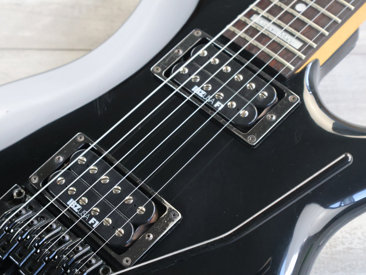 1990 Ibanez Japan 540R-HH Radius Series Satriani Superstrat (Black)