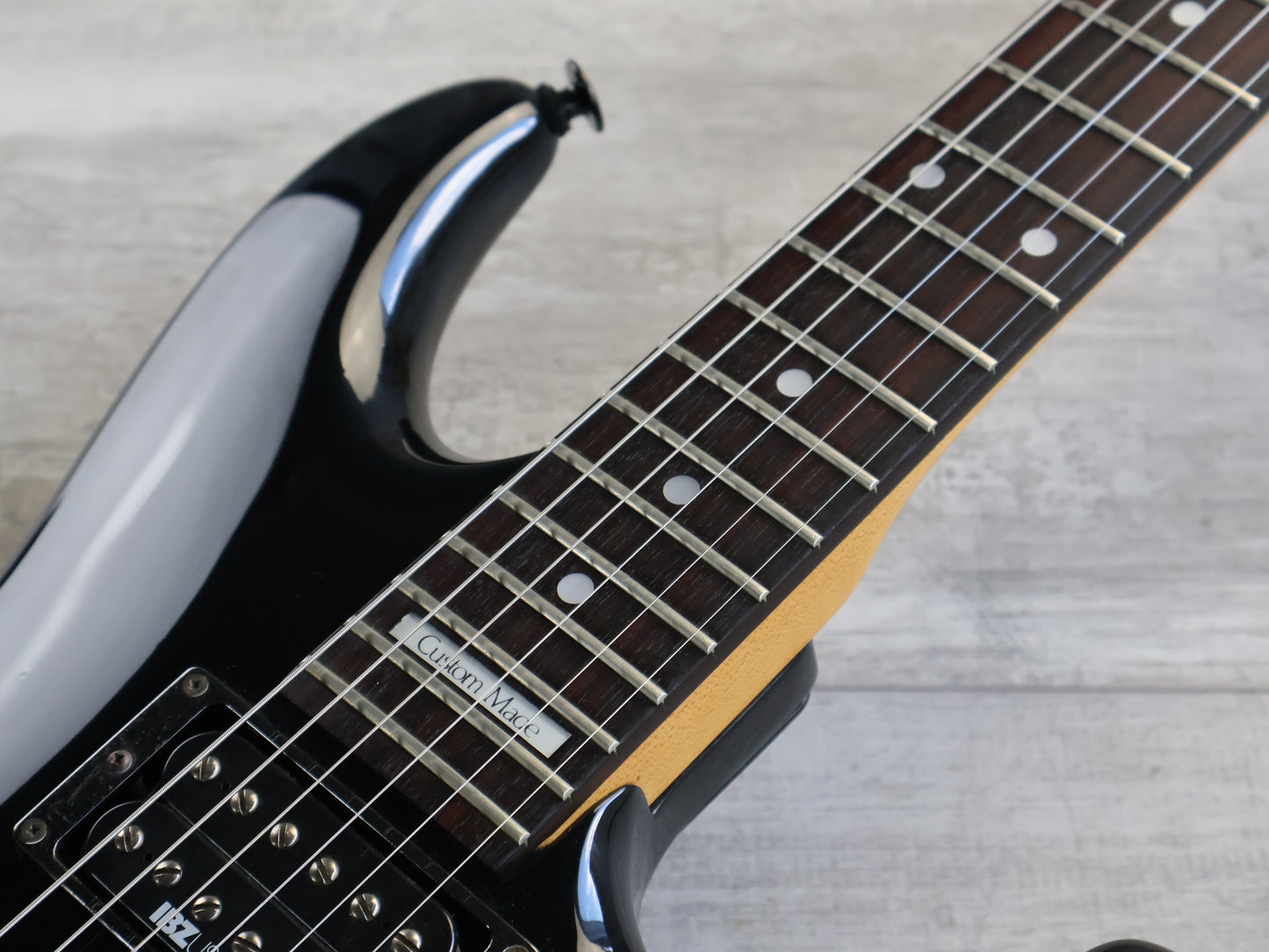1990 Ibanez Japan 540R-HH Radius Series Satriani Superstrat (Black)