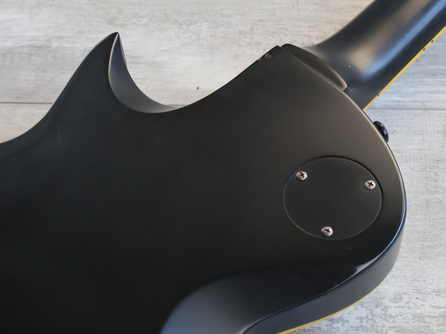 2010 LTD Korea (by ESP) EC-1000 Deluxe Eclipse Single Cutaway (Vintage Black)