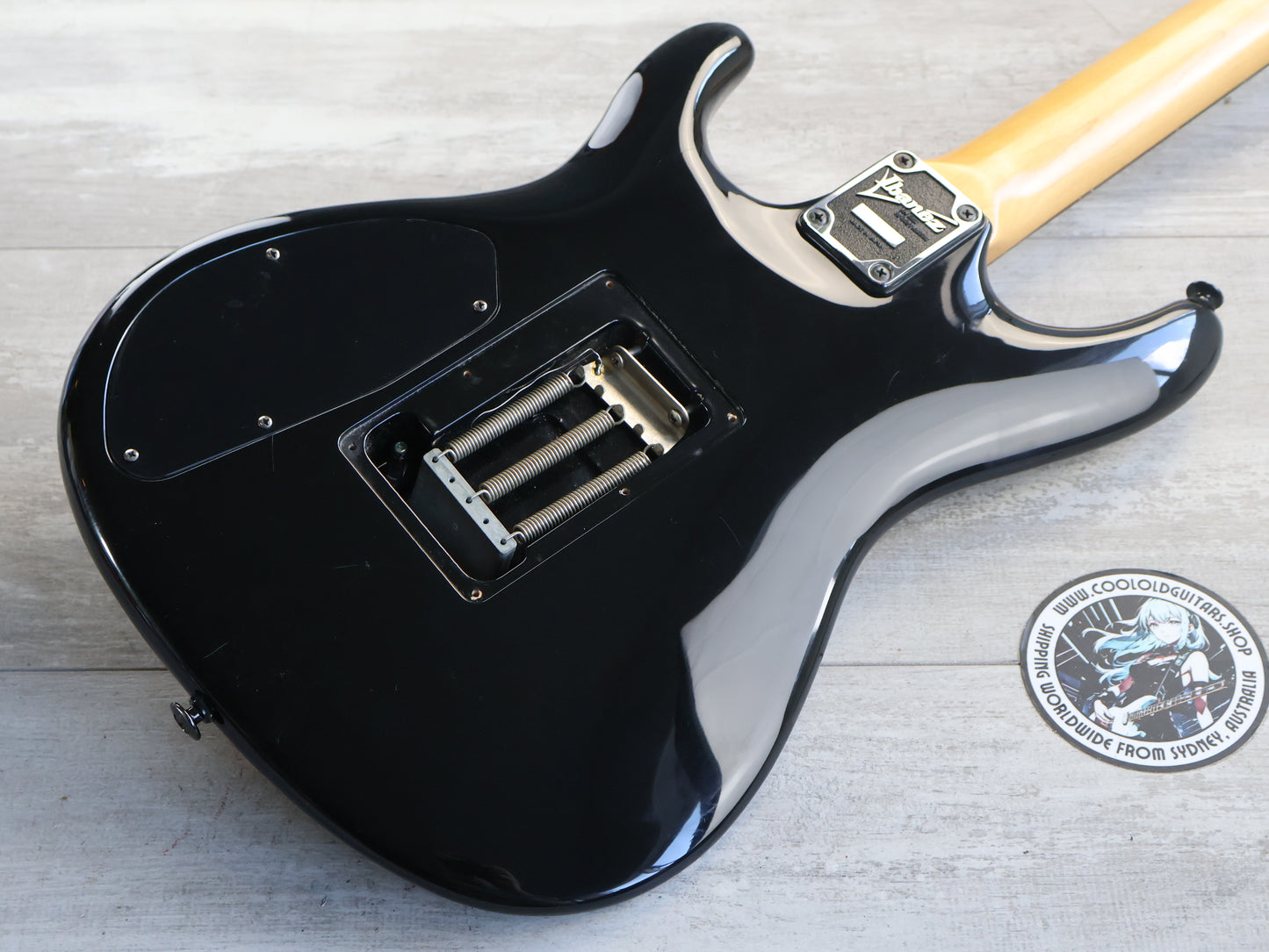 1990 Ibanez Japan 540R-HH Radius Series Satriani Superstrat (Black)