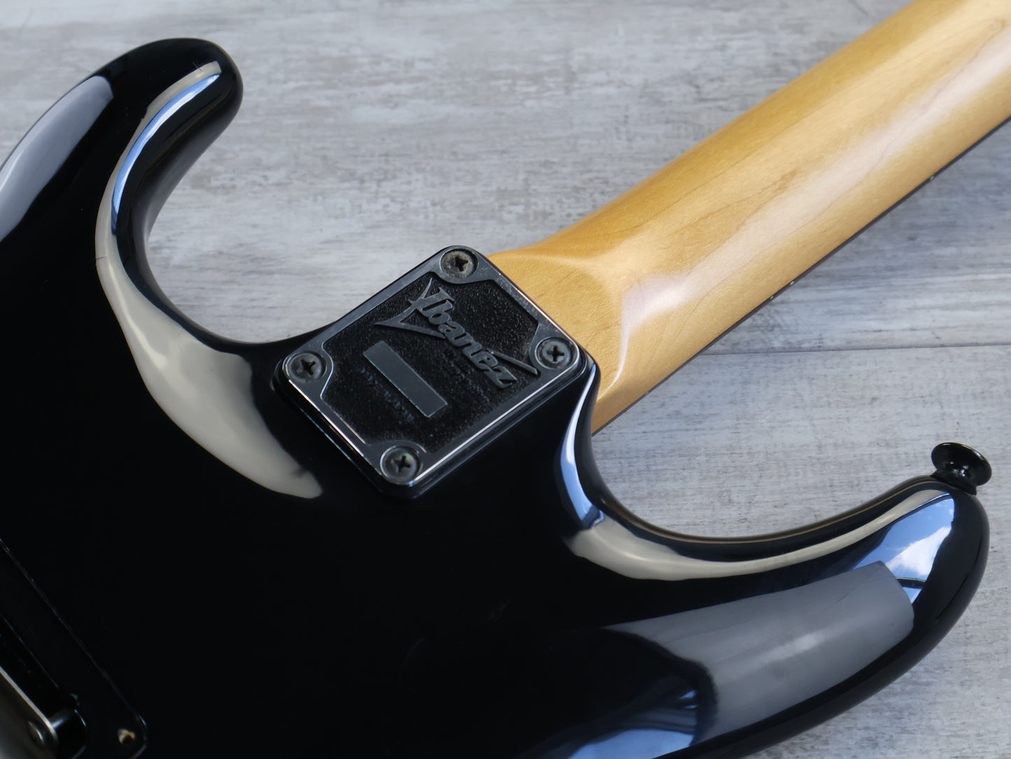 1990 Ibanez Japan 540R-HH Radius Series Satriani Superstrat (Black)