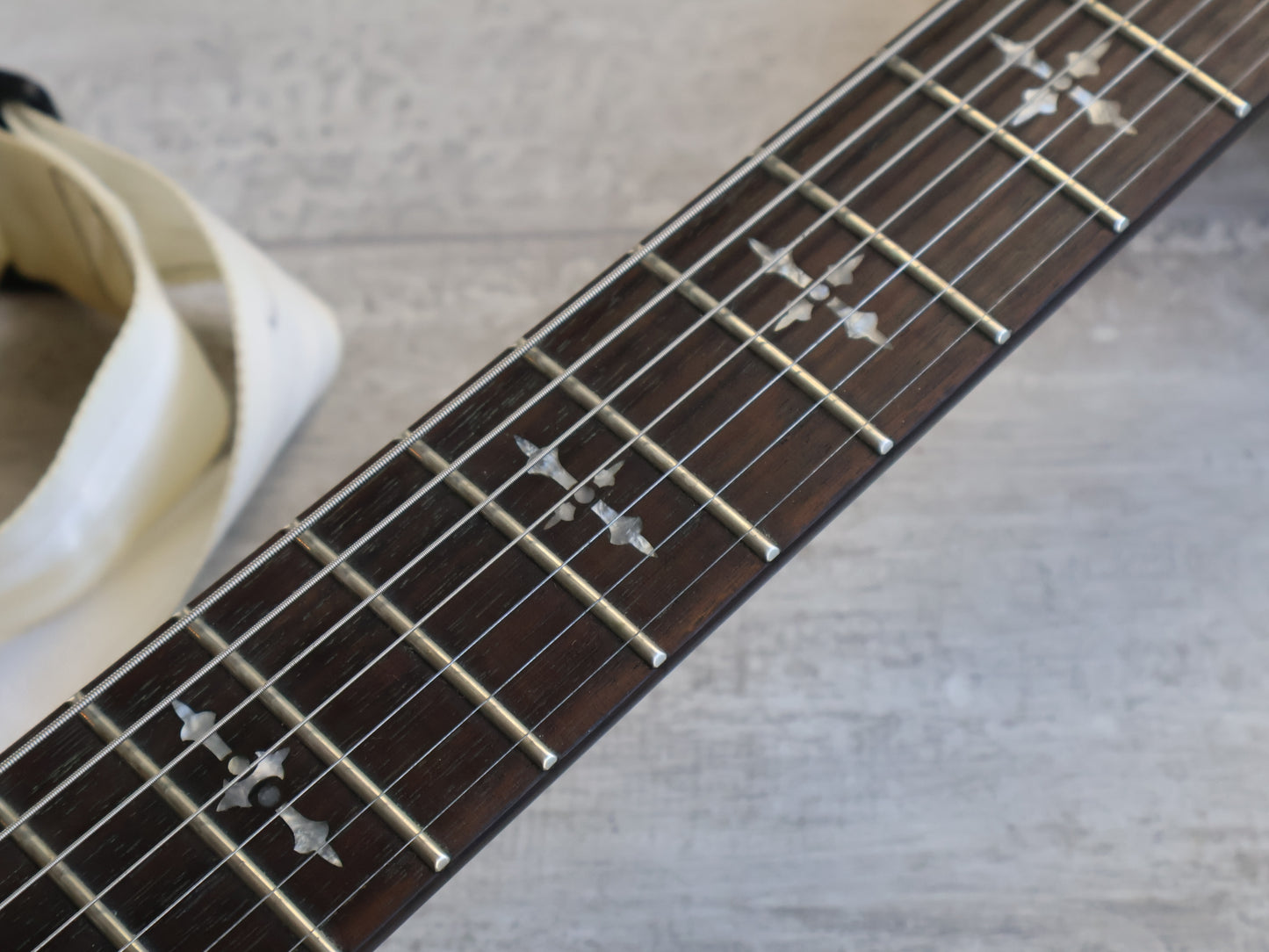 2010 Schecter Demon-7 ABS w/EMG Pickups (Aged Satin Black)