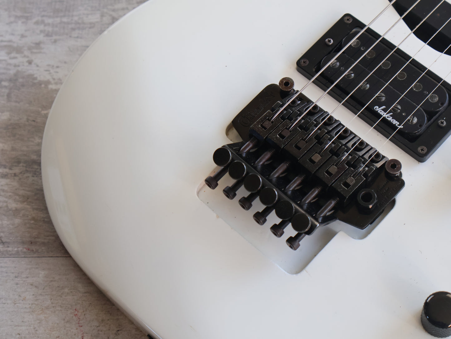 1991 Charvel Jackson Japan DK-070-HSH Dinky (White)