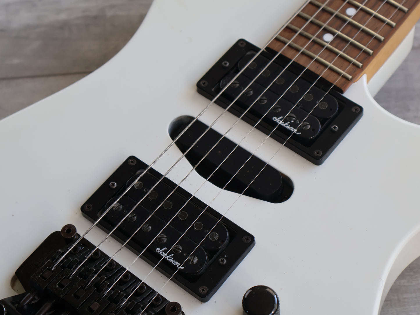 1991 Charvel Jackson Japan DK-070-HSH Dinky (White)