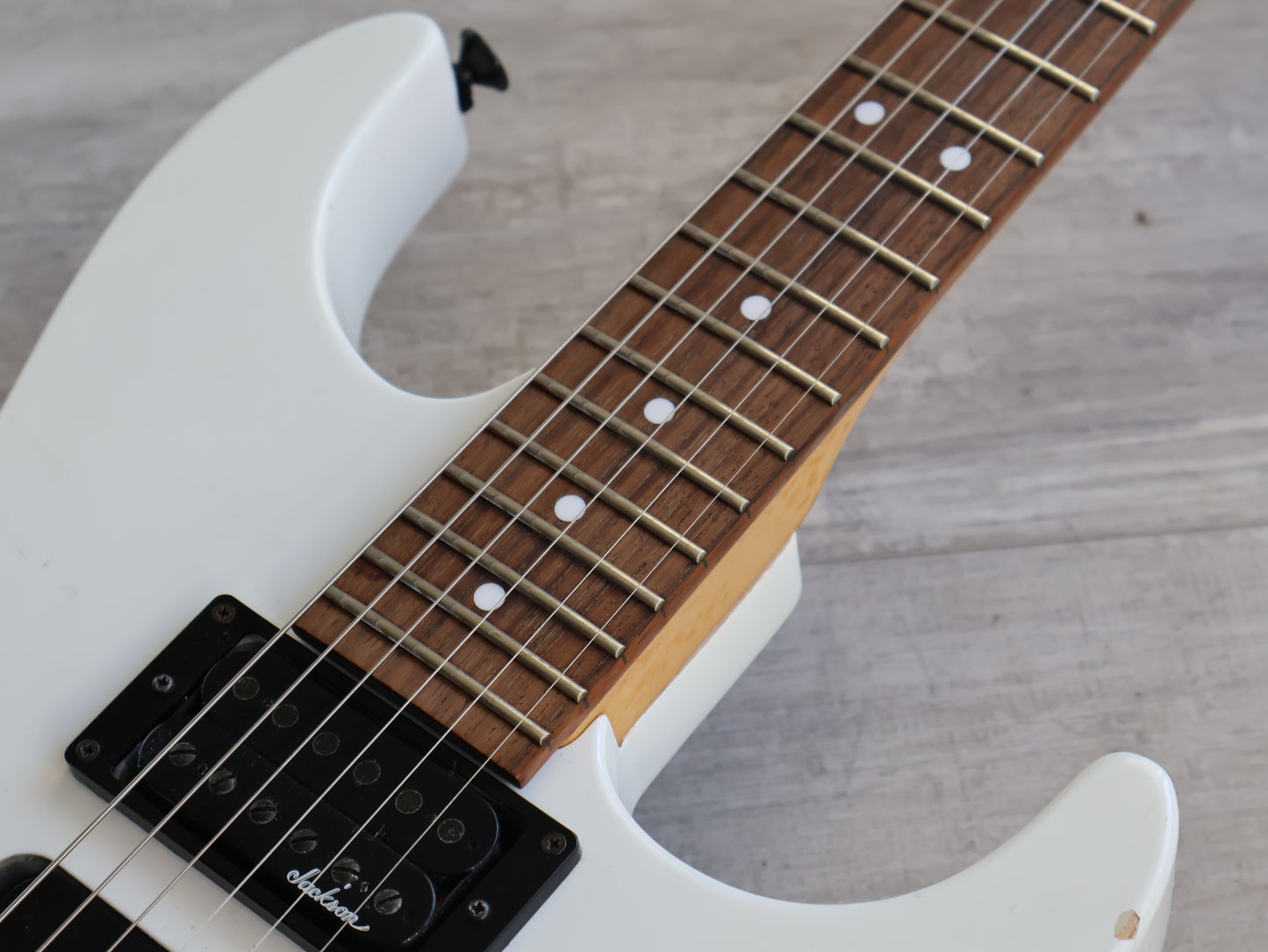 1991 Charvel Jackson Japan DK-070-HSH Dinky (White)