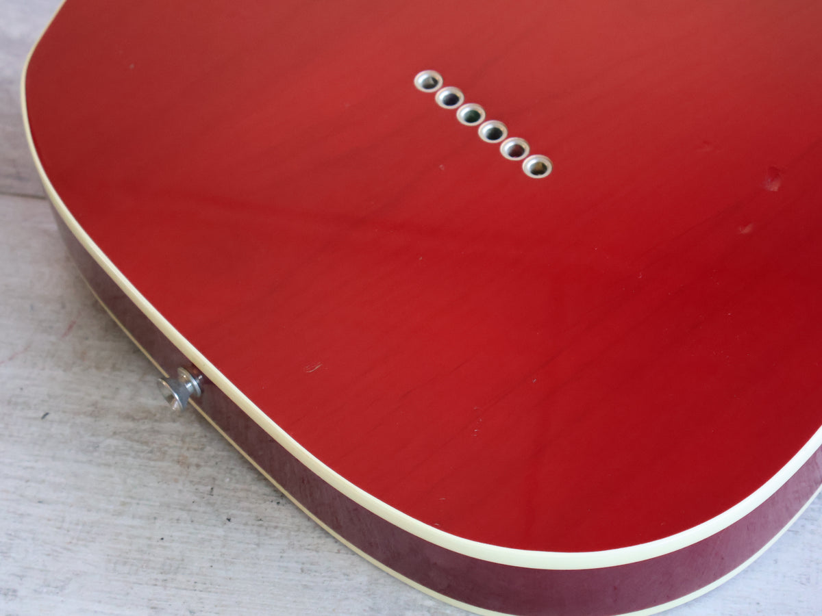 2006 Fender Japan TL62B-TX '62 Reissue Bound Telecaster (Transparent Red)