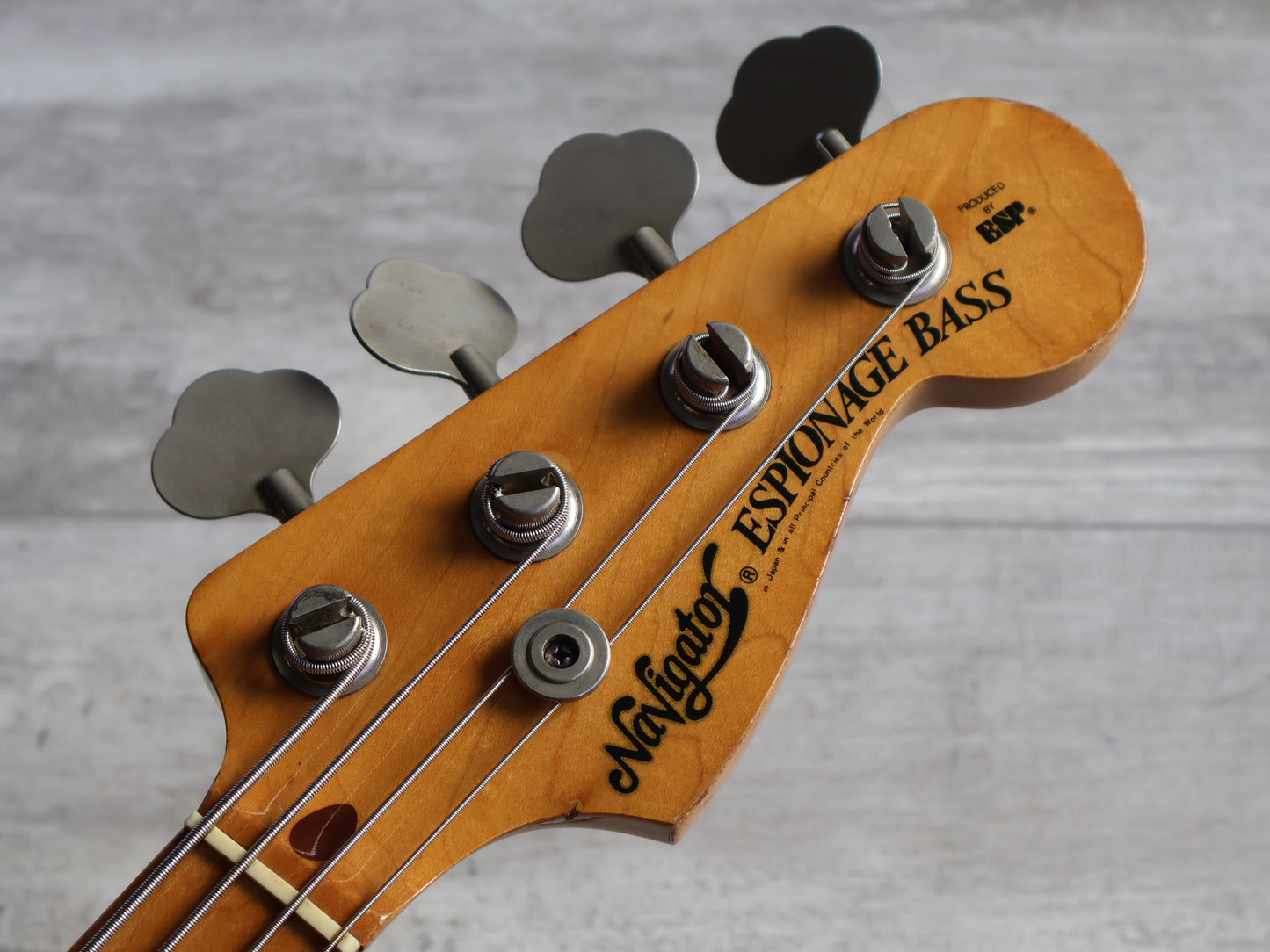 1977 Navigator (by ESP Japan) PB-70 Espionage Precision Bass (Natural)