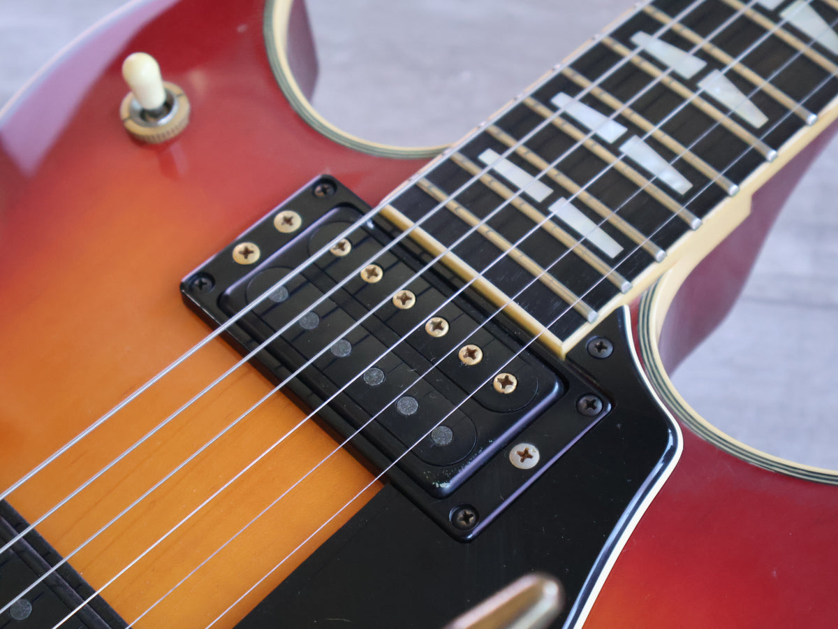 1981 Yamaha Japan SG-1000 Double Cutaway w/Kahler  (Cherry Sunburst)