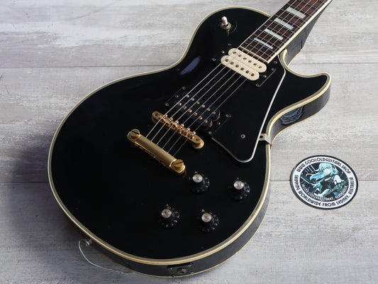 1976 Aria Pro II Japan LC-500 Les Paul Custom (Ebony)