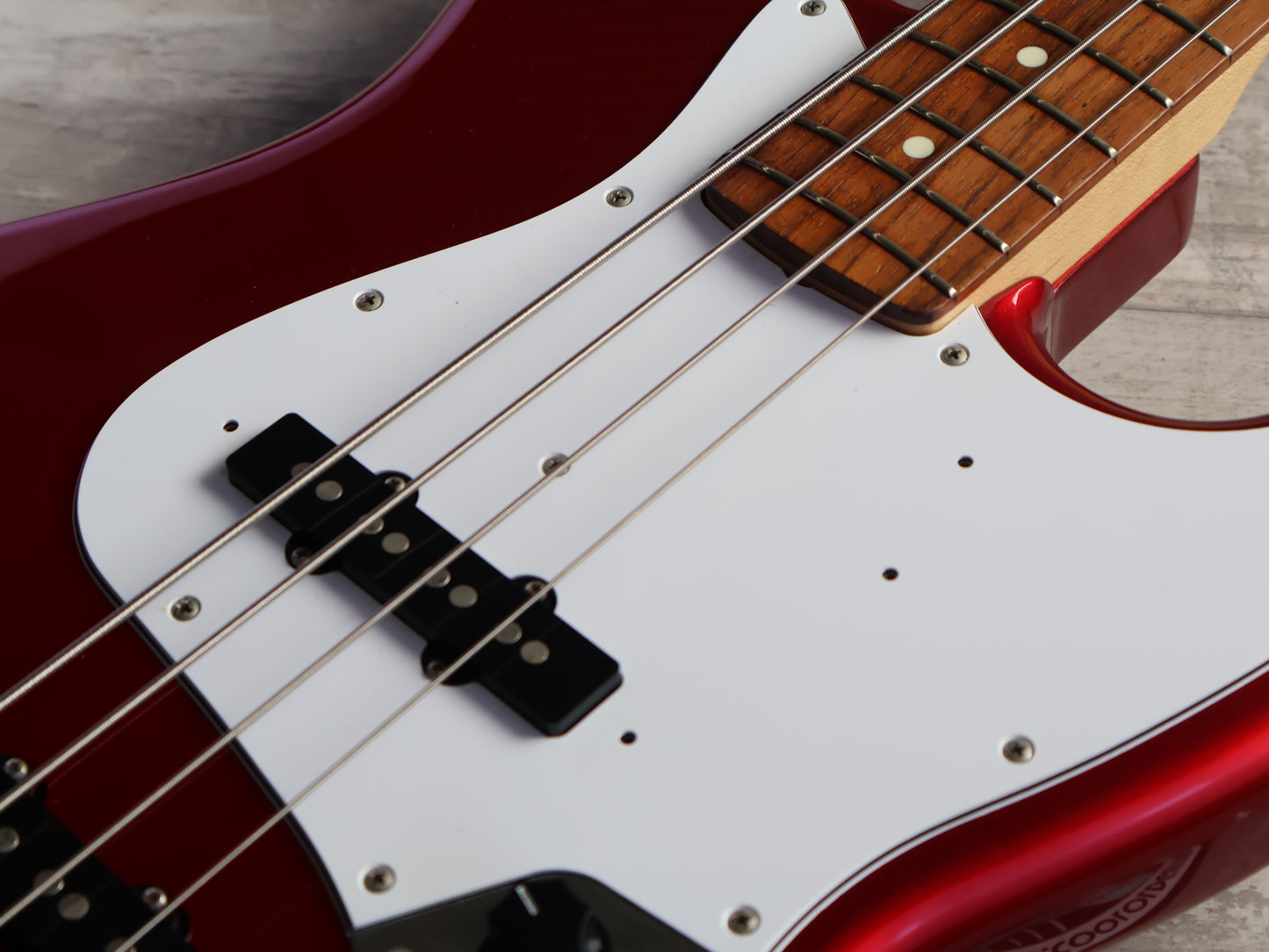 2002 Fender Japan Jazz Bass Standard (Candy Apple Red)