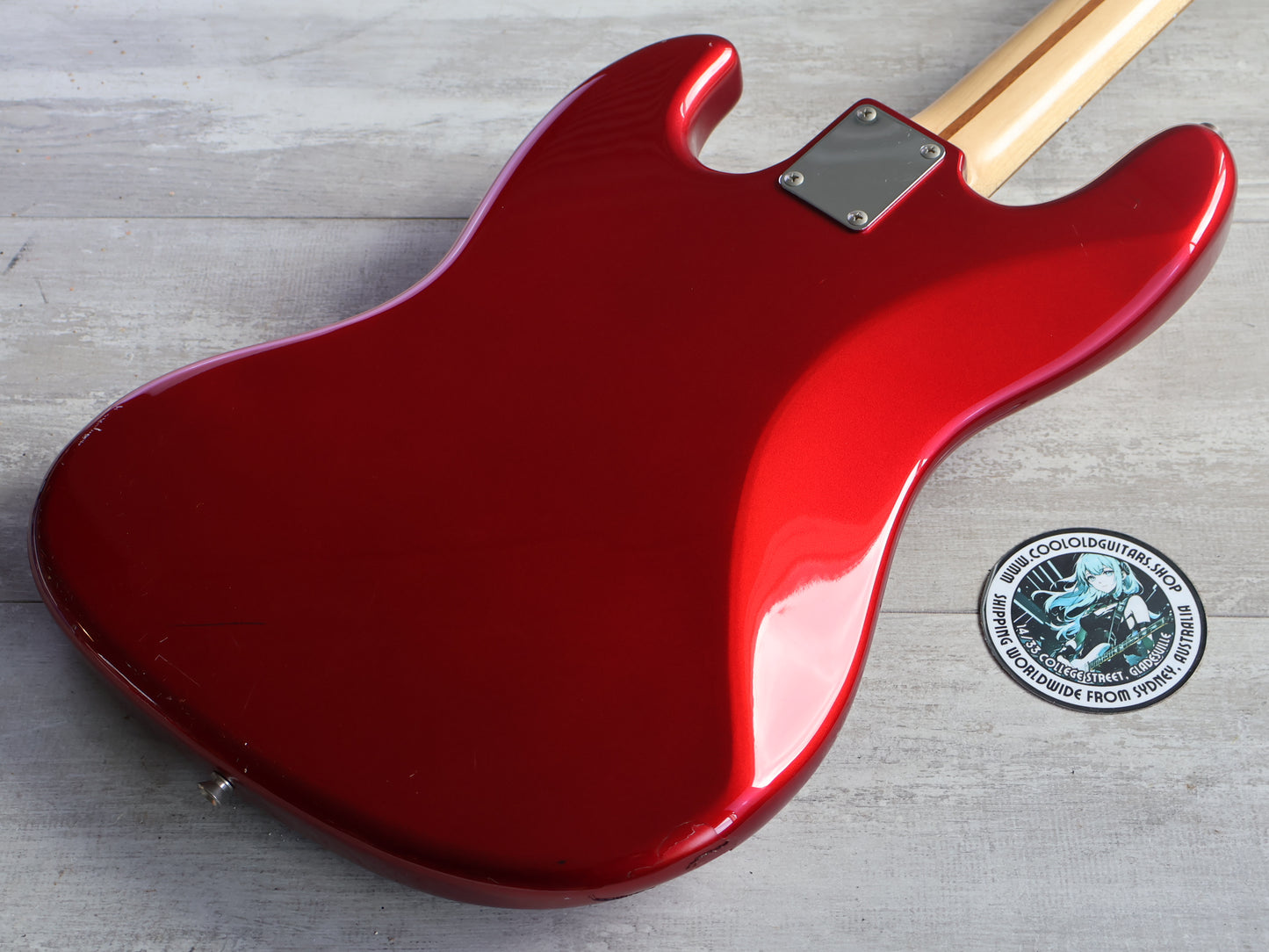 2002 Fender Japan Jazz Bass Standard (Candy Apple Red)