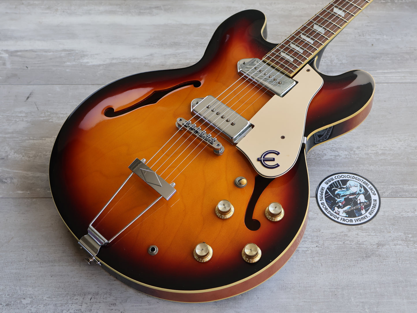 1997 Epiphone Casino Hollowbody Reissue - Paul McCartney (Three-Tone Sunburst)