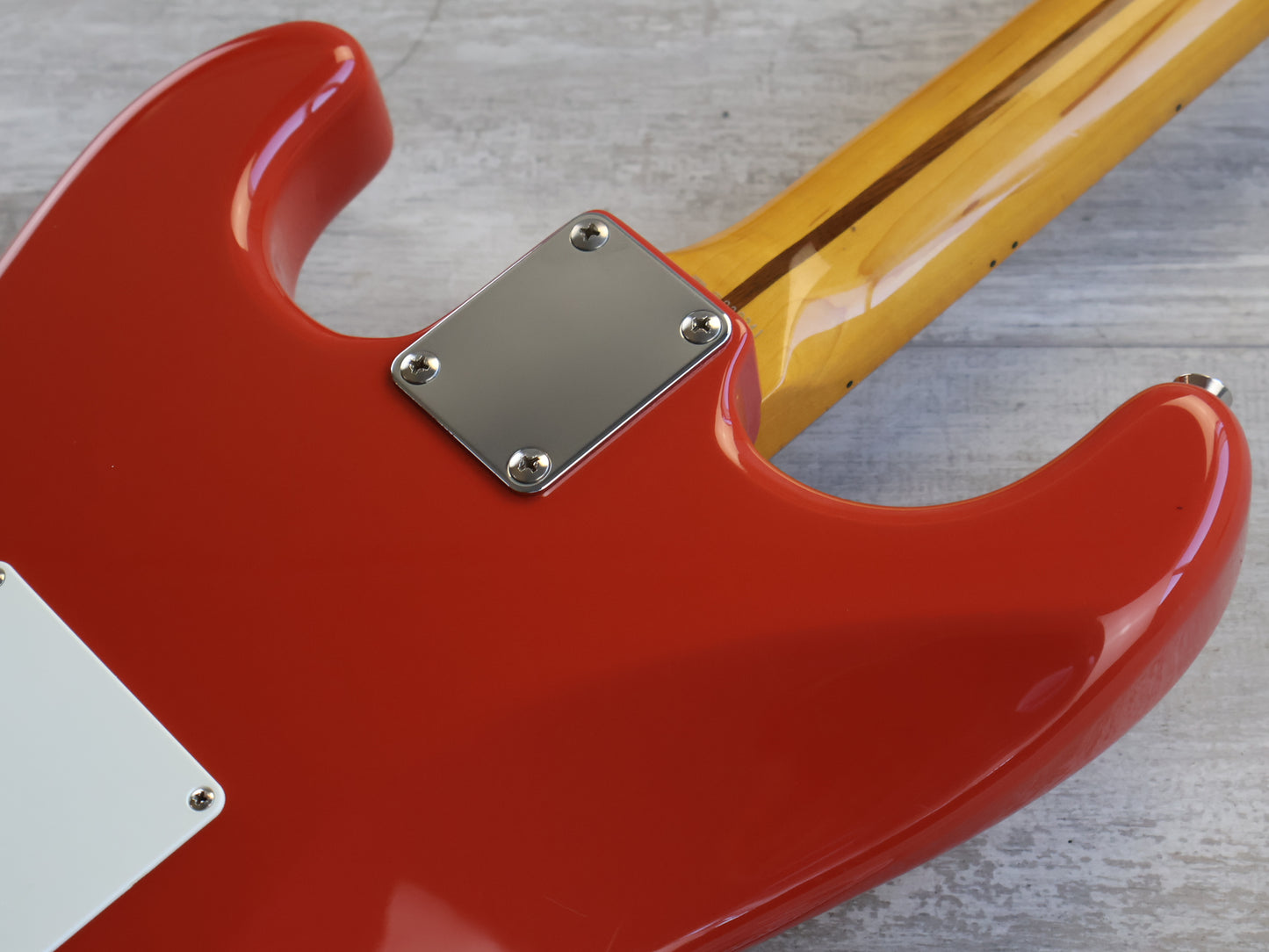 2010 Fender Japan ST57-US '57 Reissue Stratocaster w/USA Pickups (Fiesta Red)