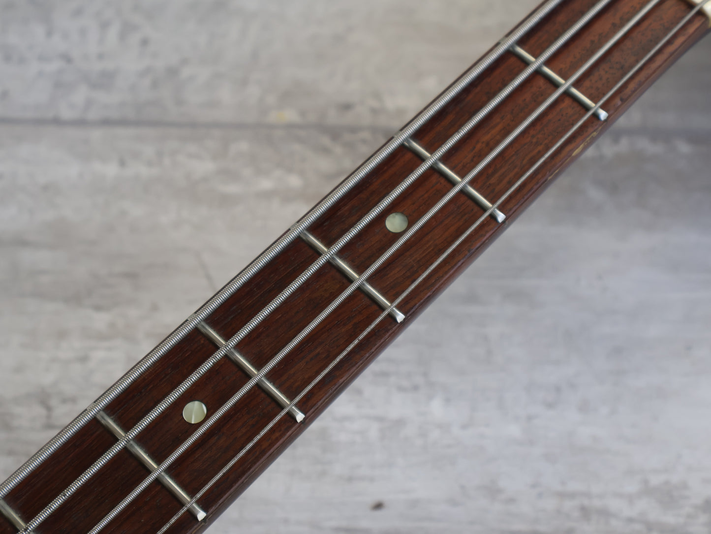 1991 Orville Japan (by Gibson) EB-3 SG Double Cutaway Bass (Heritage Cherry)