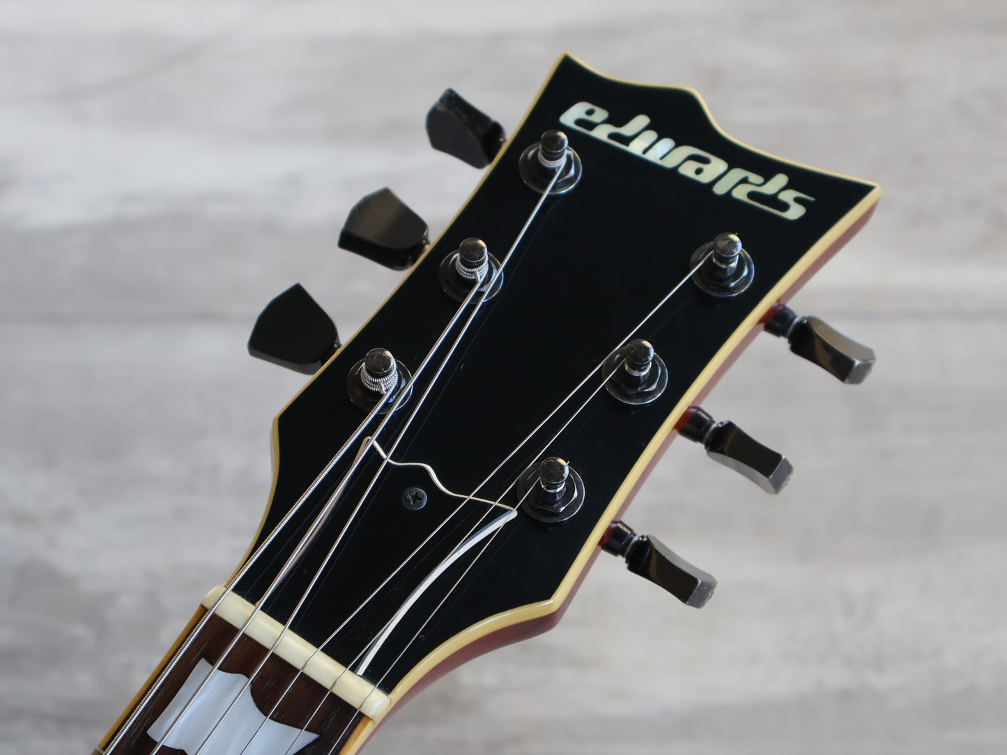 2011 Edwards (by ESP Japan) E-MA-105SD/QM Eclipse Single Cutaway (Black Cherry)