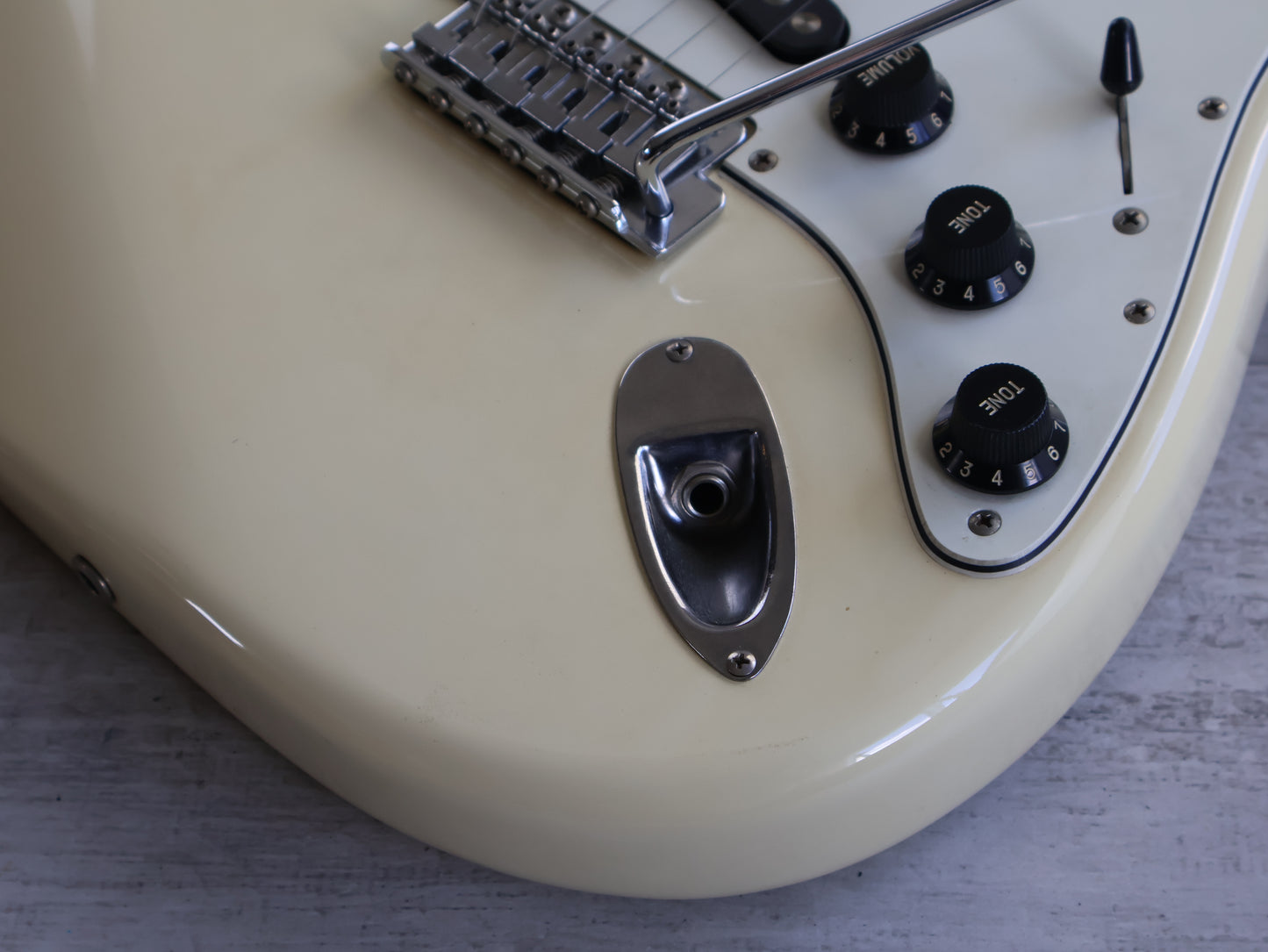 1996 Fender Japan ST72-145RB Ritchie Blackmore Scalloped Signature Stratocaster (Olympic White)