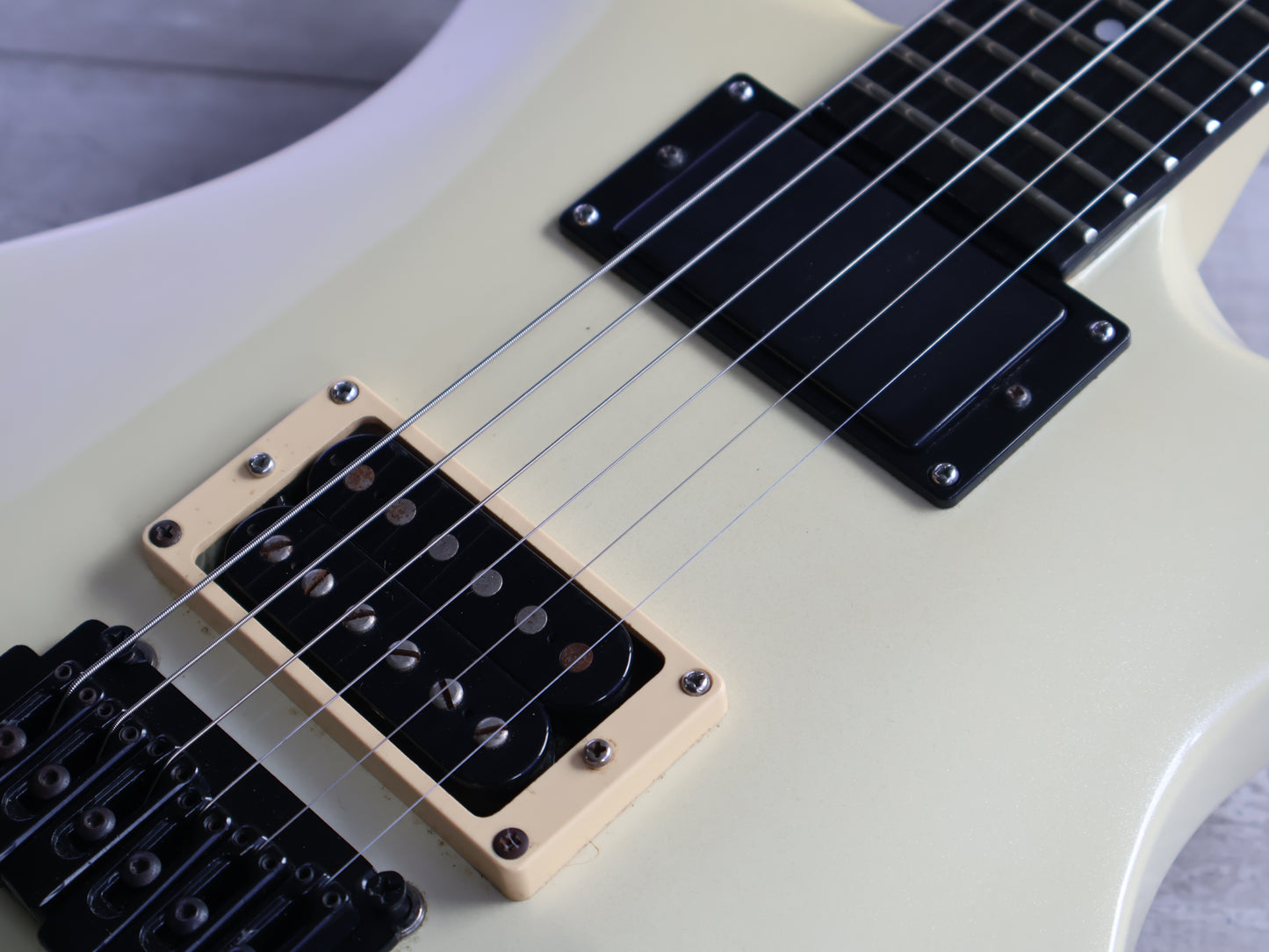 2000's Greco GPH-60 PRS Style Guitar (Metallic Pearl White)