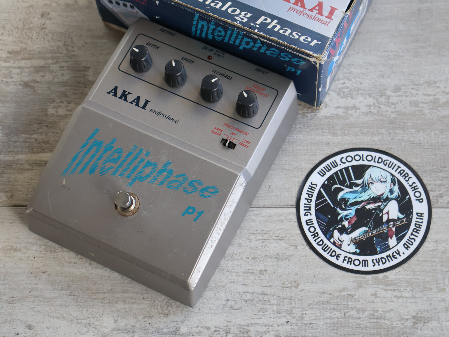 2000's AKAI Intelliphase Analog Phaser P1 w/Box