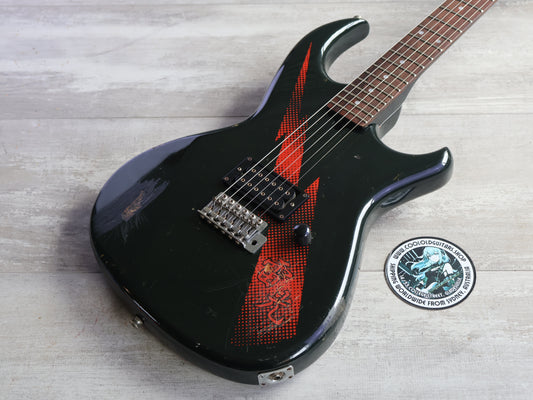 1982 Aria Pro II Japan RS INAZUMA-V (Black/Red)