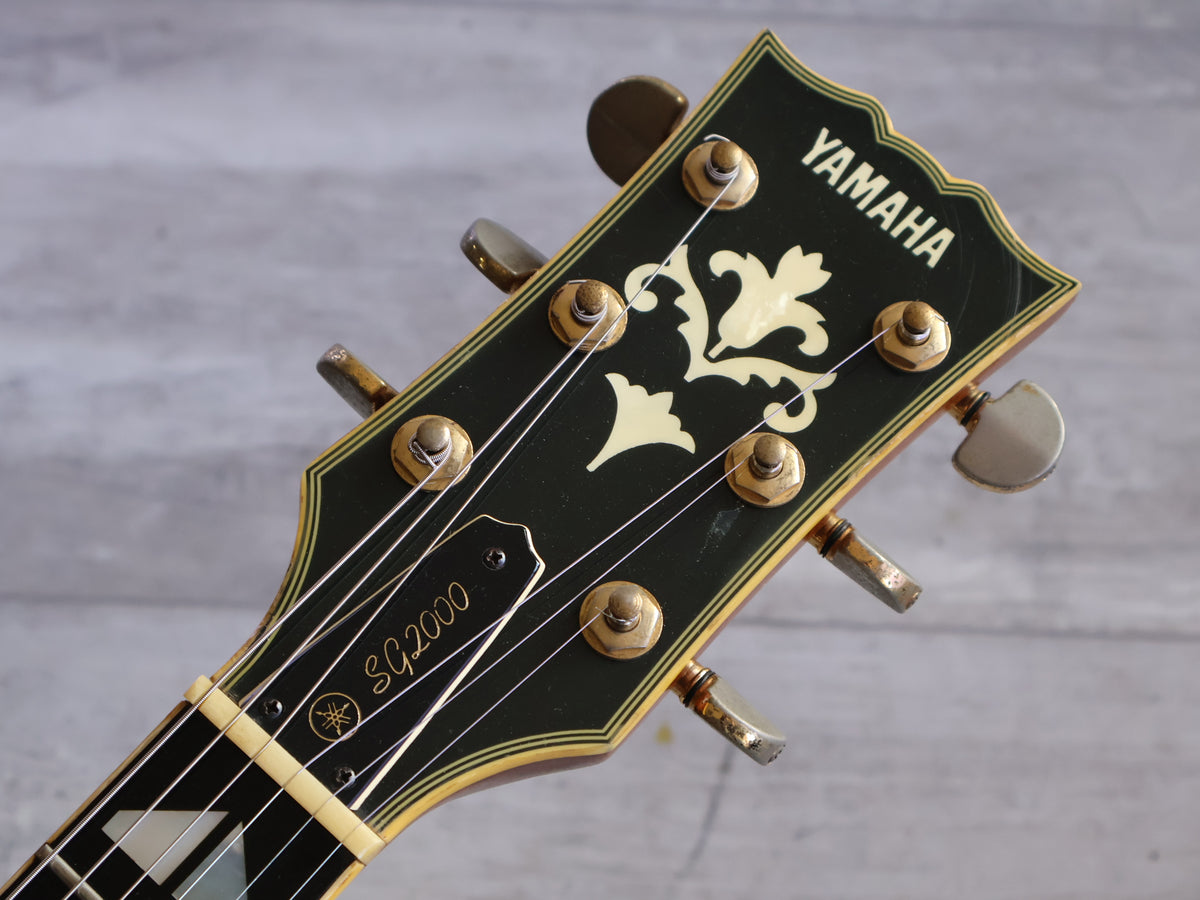 1979 Yamaha Japan SG-2000 Neckthrough Double Cutaway (Transparent Orange)