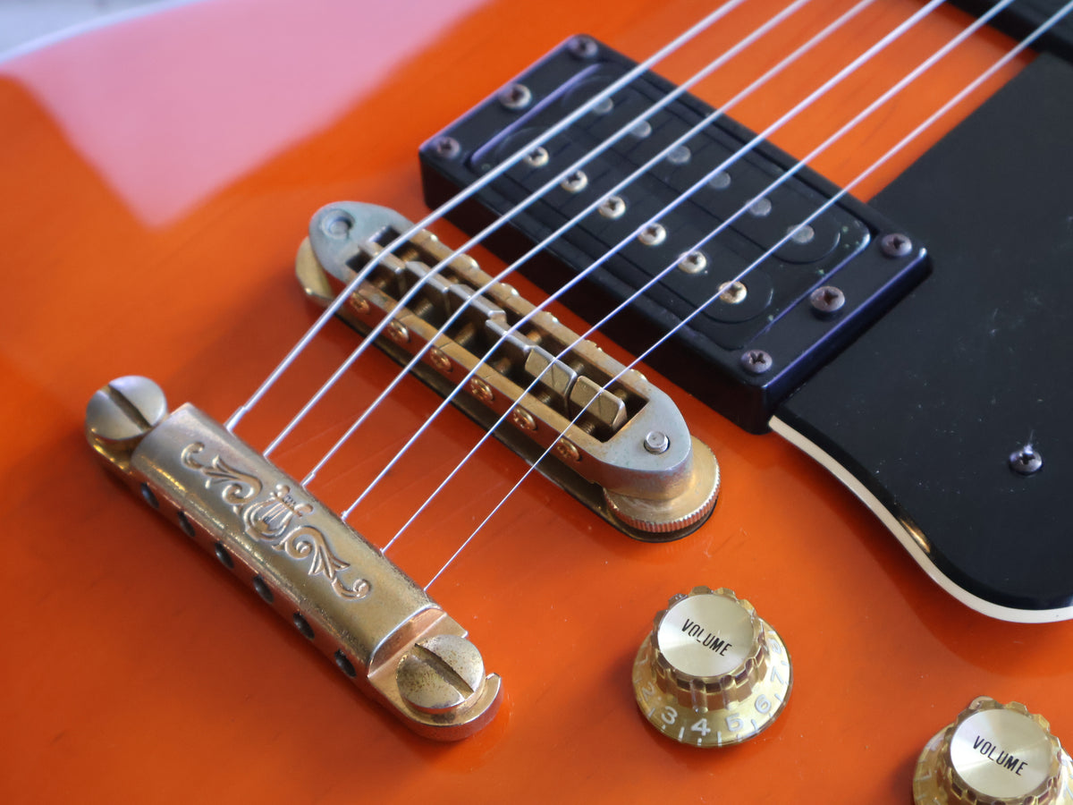 1979 Yamaha Japan SG-2000 Neckthrough Double Cutaway (Transparent Orange)