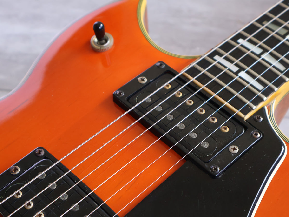 1979 Yamaha Japan SG-2000 Neckthrough Double Cutaway (Transparent Orange)