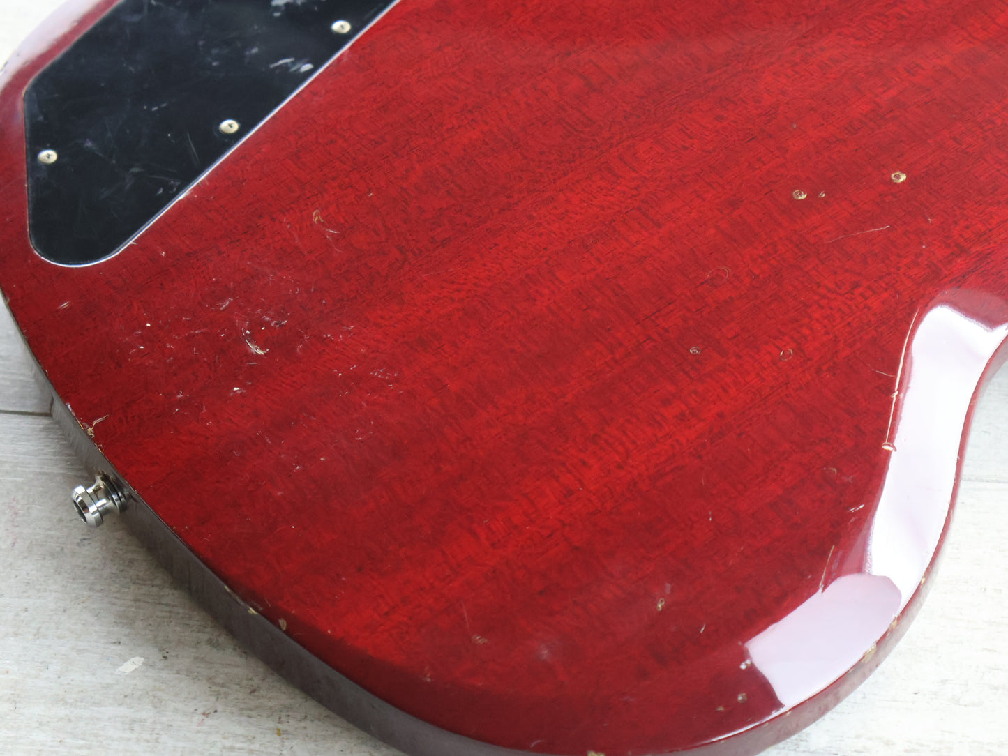 1996 Orville (Gibson) Japan SG-65 '62 Reissue SG Double Cutaway (Heritage Cherry)