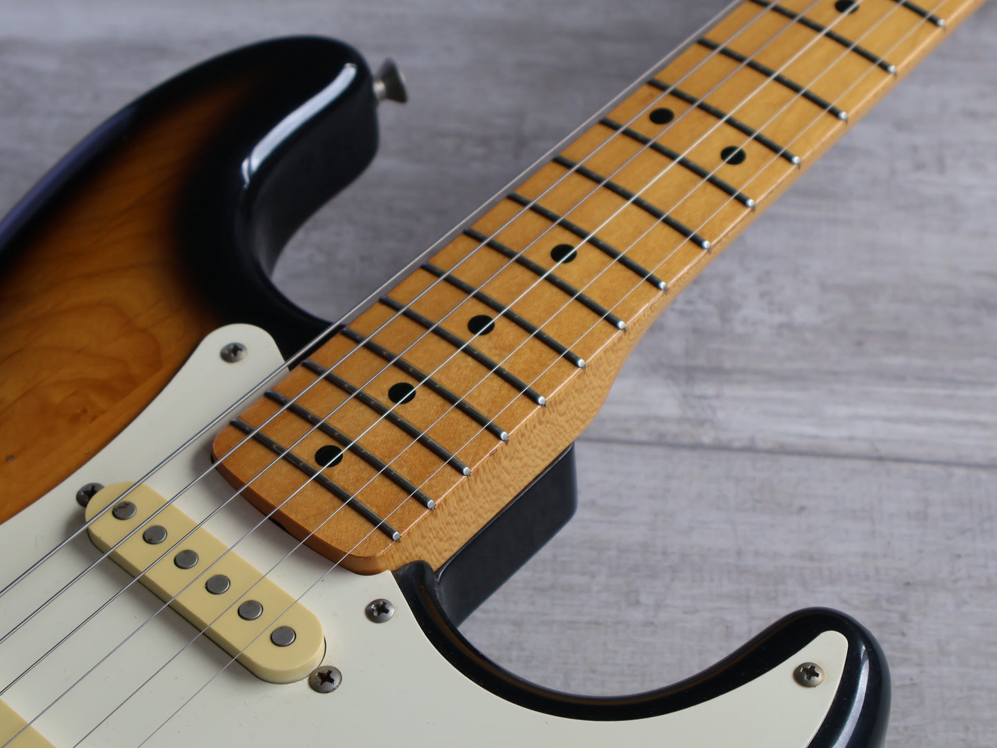 1983 Fernandes Japan "Revival" RST-50 '54 Reissue Stratocaster (Sunburst)