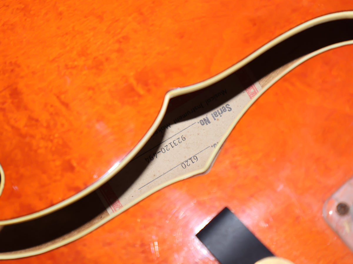 1992 Gretsch Japan 6120 Nashville Hollowbody (Orange Stain)