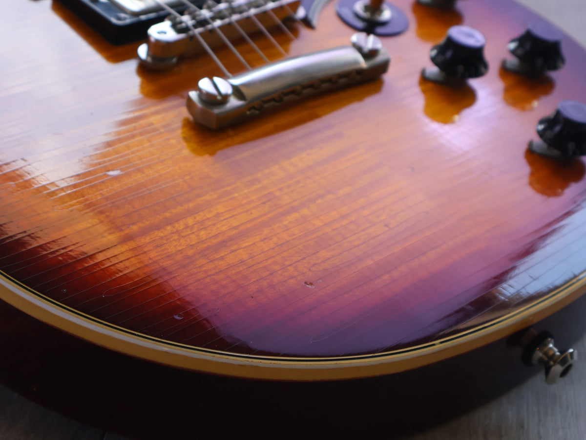2019 Gibson Custom Les Paul Special Double Cut Figured Maple Top (Bourbon Burst)