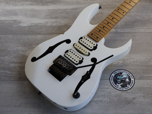 1995 Ibanez Japan PGM300 Paul Gilbert Signature Model Superstrat (White)