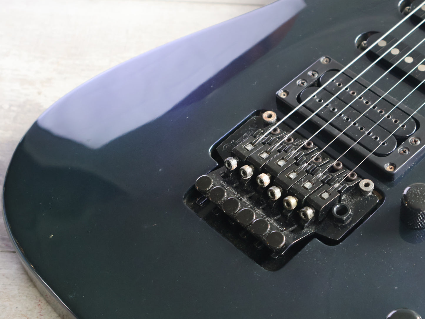 1991 Charvel Jackson CDX-080-SSH Superstrat (Pearl Cobalt Blue)