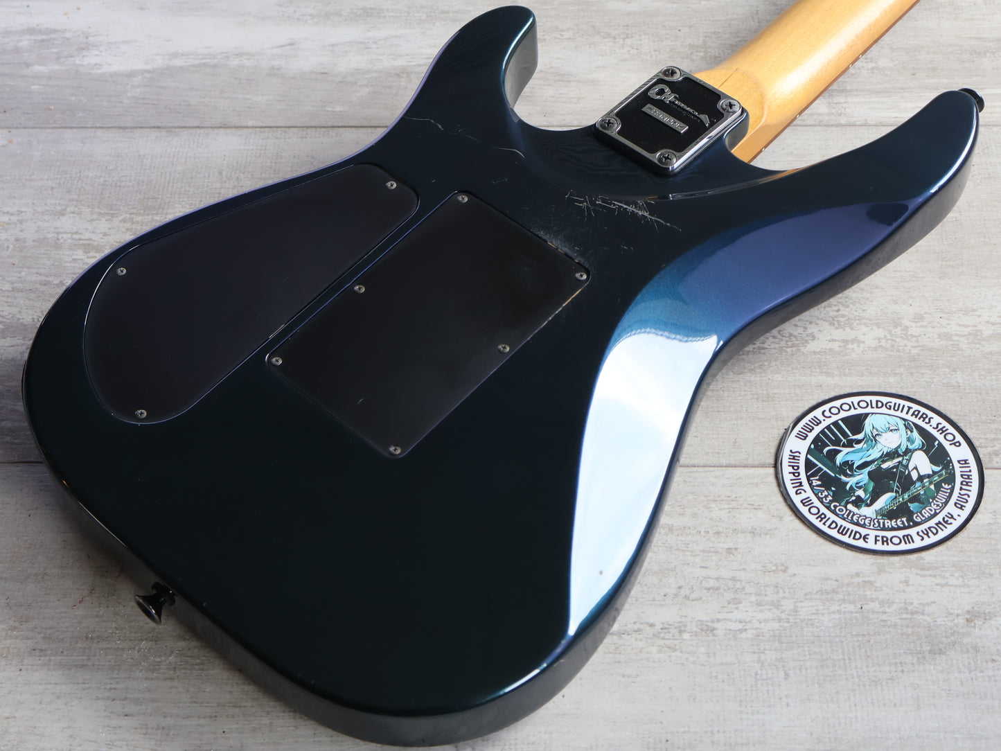 1991 Charvel Jackson CDX-080-SSH Superstrat (Pearl Cobalt Blue)