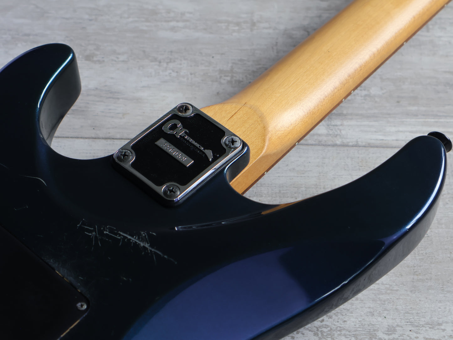 1991 Charvel Jackson CDX-080-SSH Superstrat (Pearl Cobalt Blue)