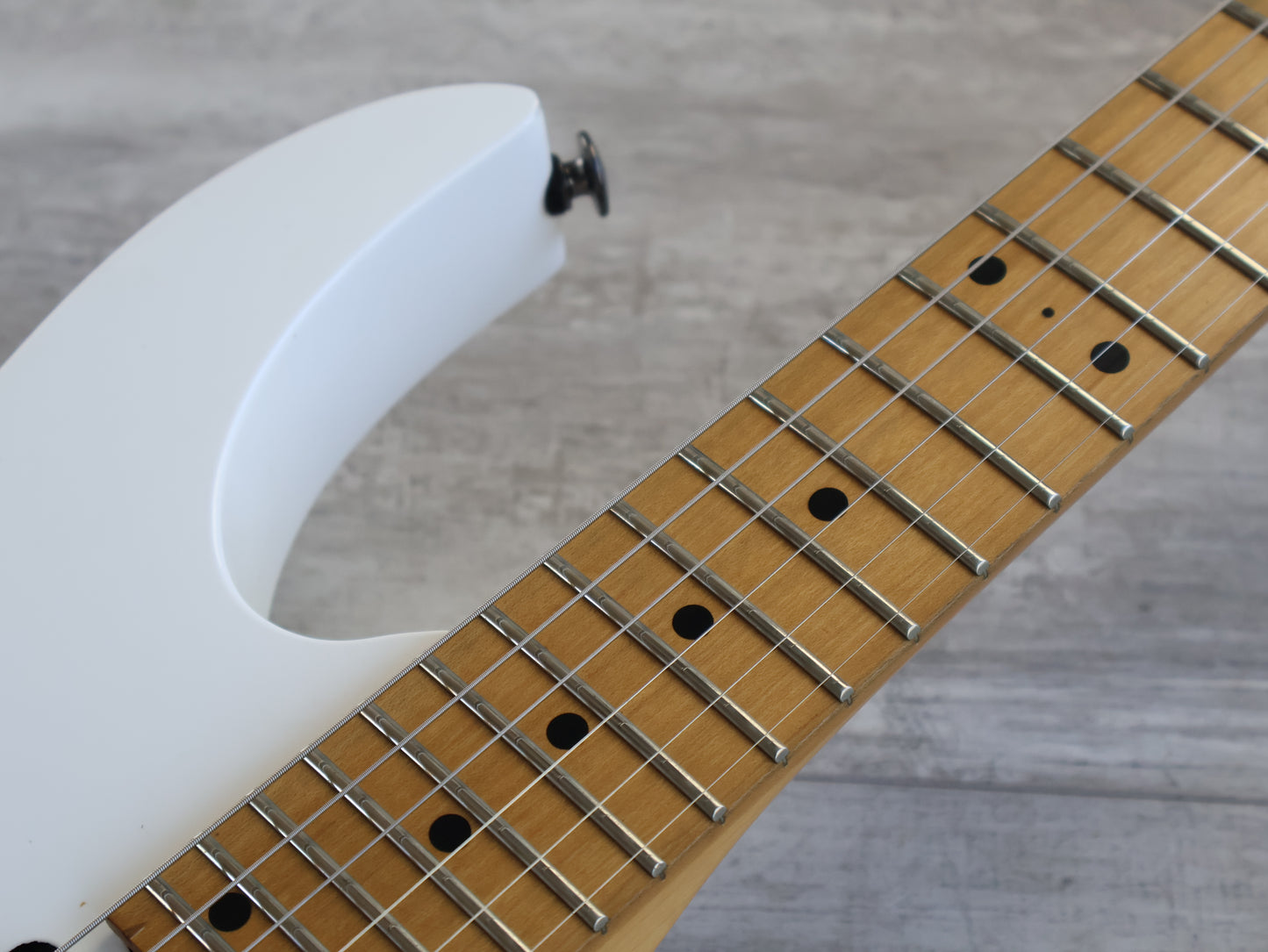 1995 Ibanez Japan PGM300 Paul Gilbert Signature Model Superstrat (White)