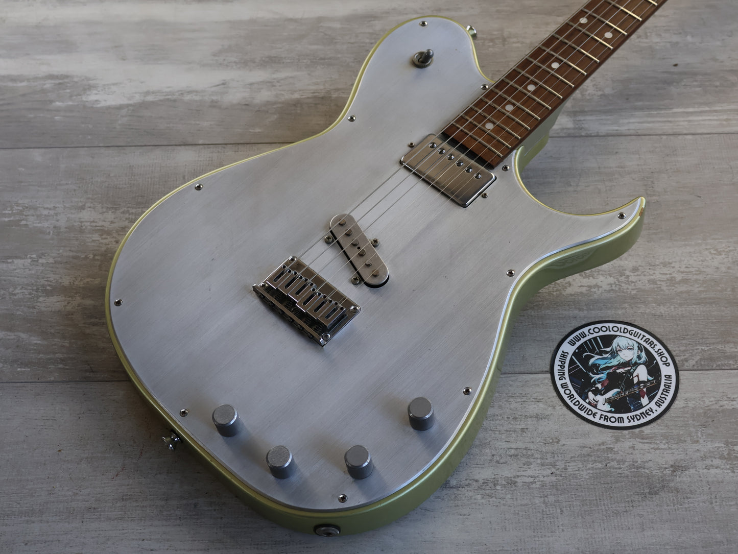 1990's Razo Glayn 723 Single Cutaway HS Aluminium Top Guitar