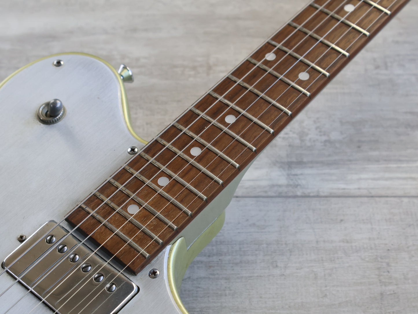 1990's Razo Glayn 723 Single Cutaway HS Aluminium Top Guitar