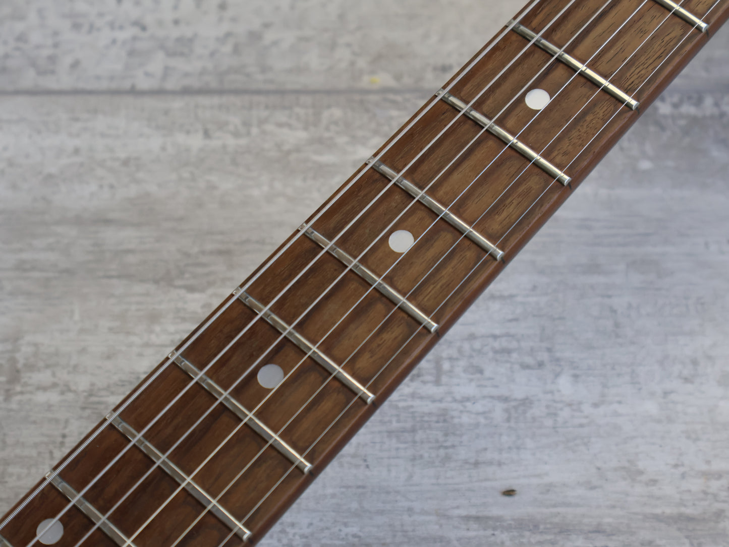 1990's Razo Glayn 723 Single Cutaway HS Aluminium Top Guitar